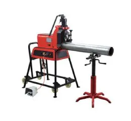 Máquina para fazer ranhuras em tubos de  1" a 12"